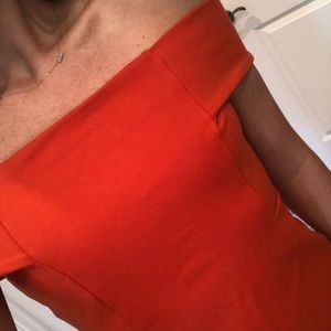 Off the shoulder top